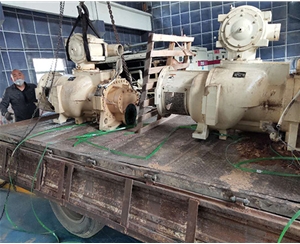 鶴煤集團(tuán)登?？諌簷C(jī)大修項(xiàng)目現(xiàn)場